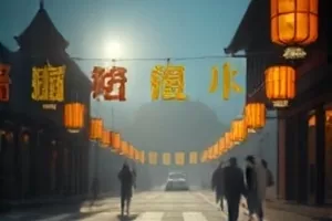 《青苔庭院》石灯笼旁养了十年的青苔地面