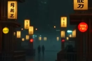 《末班电车上》深夜空荡车厢里零星的乘客