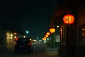 《晴日食堂》木质吧台上摆着刚端出的家常定食
